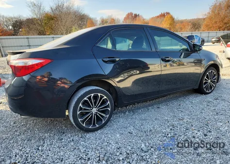 2016 Toyota Corolla L from USA, damaged, VIN 2T1BURHE3GC549127